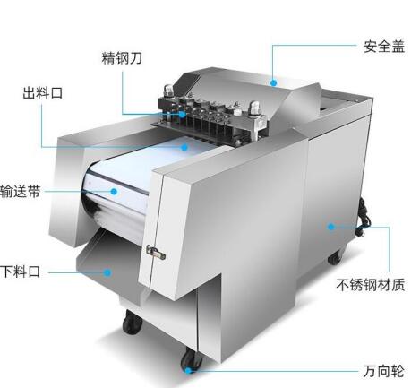 鸡鸭鹅切块机